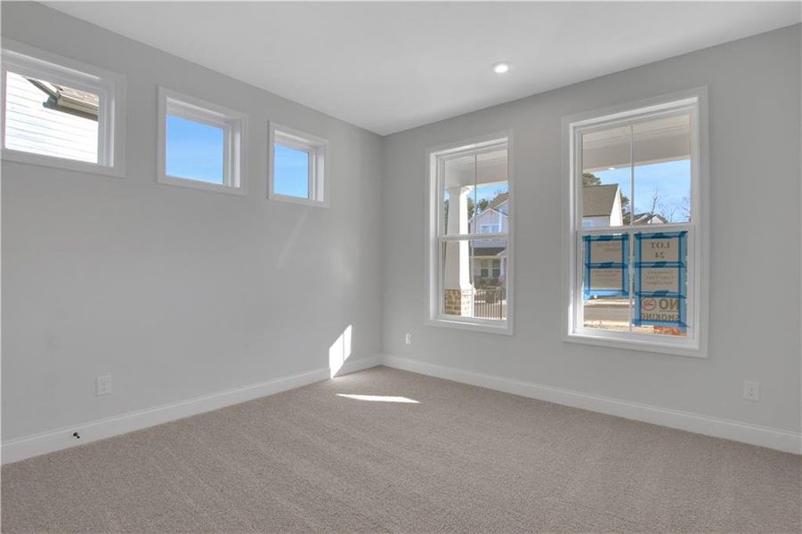 Spacious, unfurnished interior of a new home in Hillside Manor, Powder Springs (Image 33). Spacious, unfurnished interior of a new home in Hillside Manor, Powder Springs (Image 33).
