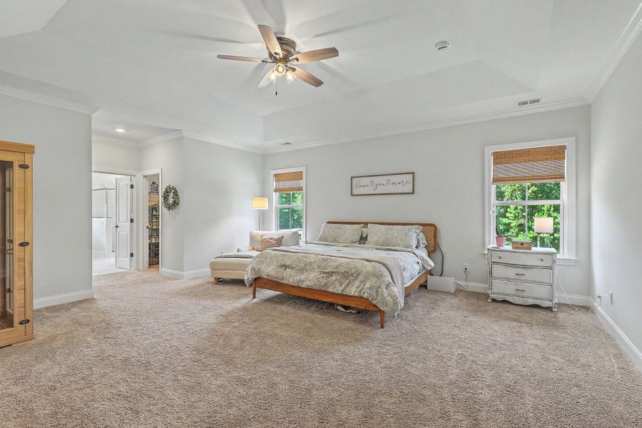 Furnished interior view inside a new home in Tidewater at Lakes of Cane Bay, Summerville (Image 27). Furnished interior view inside a new home in Tidewater at Lakes of Cane Bay, Summerville (Image 27).