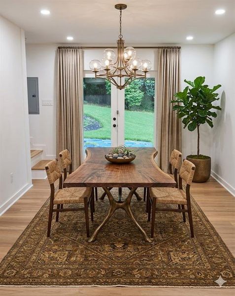 Furnished interior view inside a new home in , Atlanta (Image 18). Furnished interior view inside a new home in , Atlanta (Image 18).