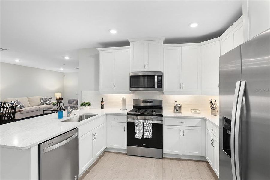 Furnished interior view inside a new home in , Punta Gorda (Image 7).