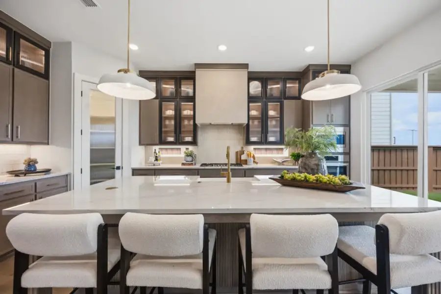 Representative furnished interior of a home built from the Rosalie by Landon Homes in Fields - Brookside, Frisco (Image 5).