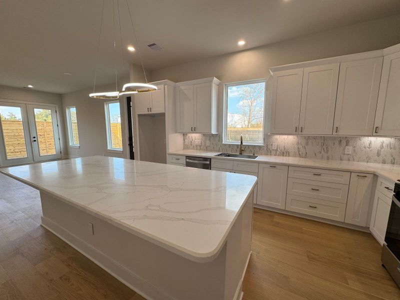 Furnished interior view inside a new home in , Houston (Image 7).