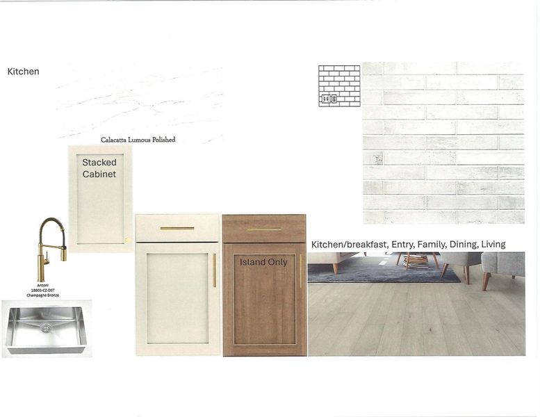 Sample of building materials used in homes in , Katy (Image 4).