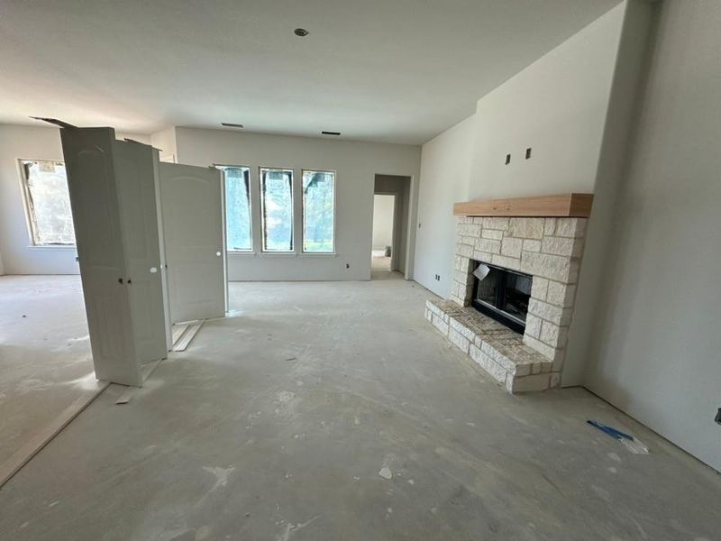 In-progress construction of a new home in Covenant Springs, Springtown, TX (Image 4). In-progress construction of a new home in Covenant Springs, Springtown, TX (Image 4).