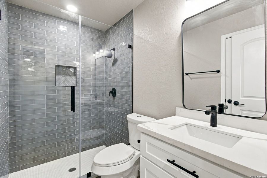 Furnished interior view inside a new home in , San Antonio (Image 4).