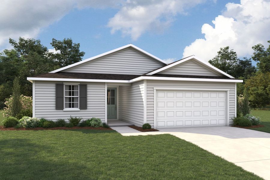 Representative exterior photo of a completed home built from the Gateway by Mattamy Homes in Lakes at Bella Lago, Green Cove Springs, FL (Image 6).