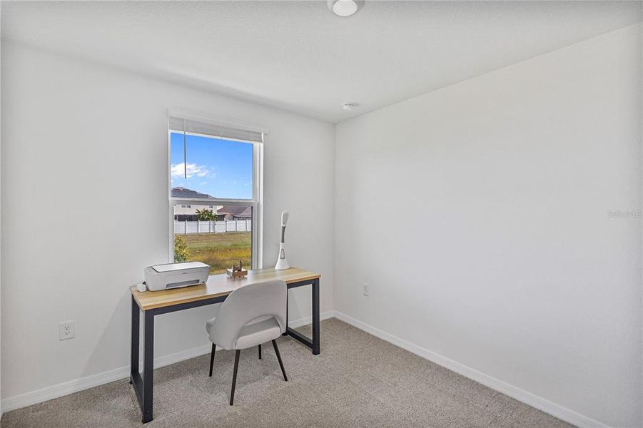 Furnished interior view inside a new home in Harmony West, St. Cloud (Image 9).