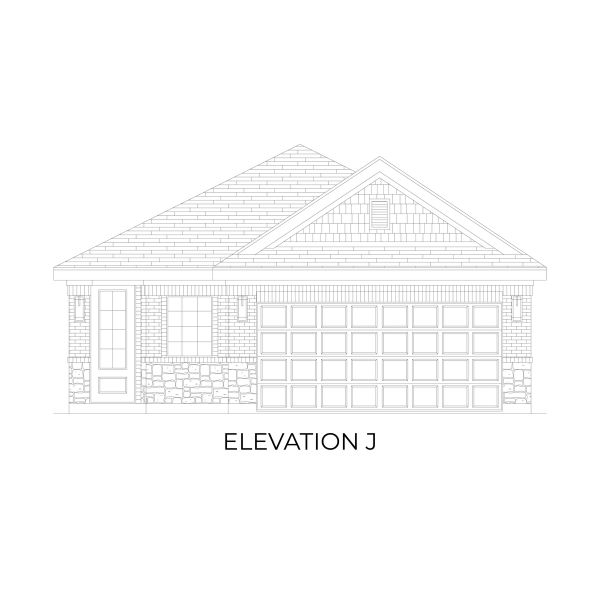 Representative rendering of the exterior for the Grant F by First Texas Homes (Image 12).