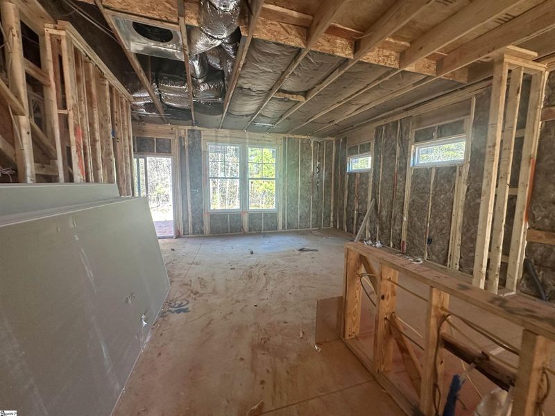 In-progress construction of a new home in Shiloh Trail, Wellford, SC (Image 12).