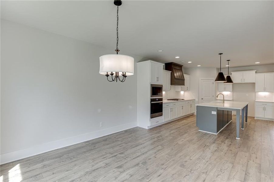 Furnished interior view inside a new home in , Buford (Image 18).