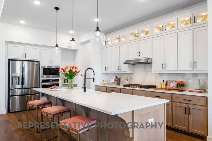 Furnished interior view inside a new home in Palmera Ridge: 80ft. lots, Leander (Image 25). Furnished interior view inside a new home in Palmera Ridge: 80ft. lots, Leander (Image 25).