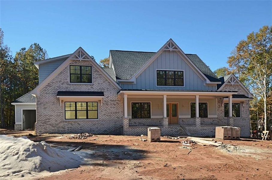 In-progress construction of a new home in , Bogart, GA (Image 20).