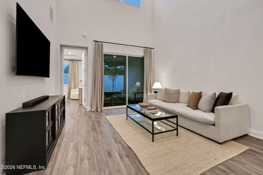 Furnished interior view inside a new home in , Jacksonville (Image 8).