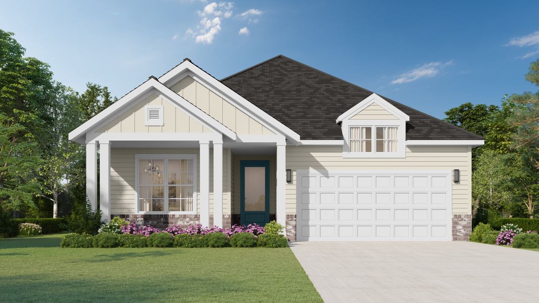 Representative exterior photo of a completed home built from the Carson by Grant & Co in Amherst, Cordova, TN (Image 2).