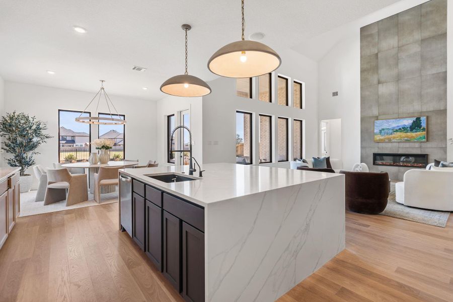 Furnished interior view inside a new home in , Friendswood (Image 33). Furnished interior view inside a new home in , Friendswood (Image 33).