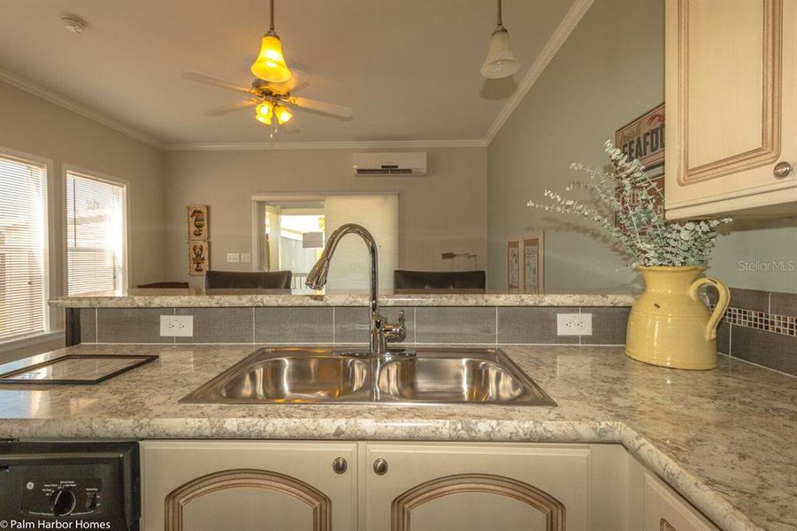 Furnished interior view inside a new home in , Astor (Image 9).