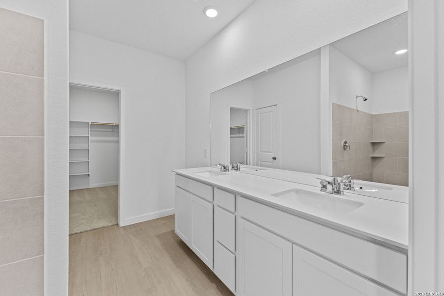 Furnished interior view inside a new home in Hightop Ridge, Converse (Image 10).