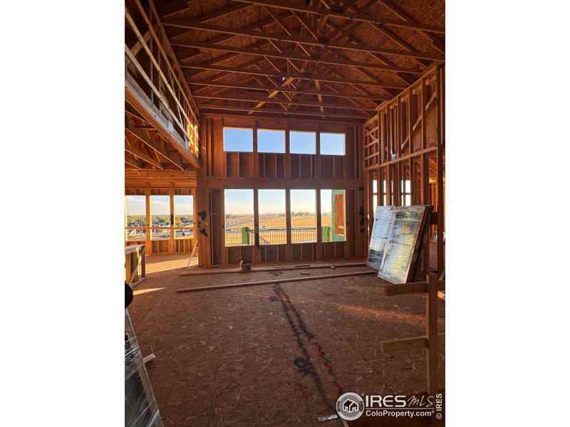 Vaulted Family Room