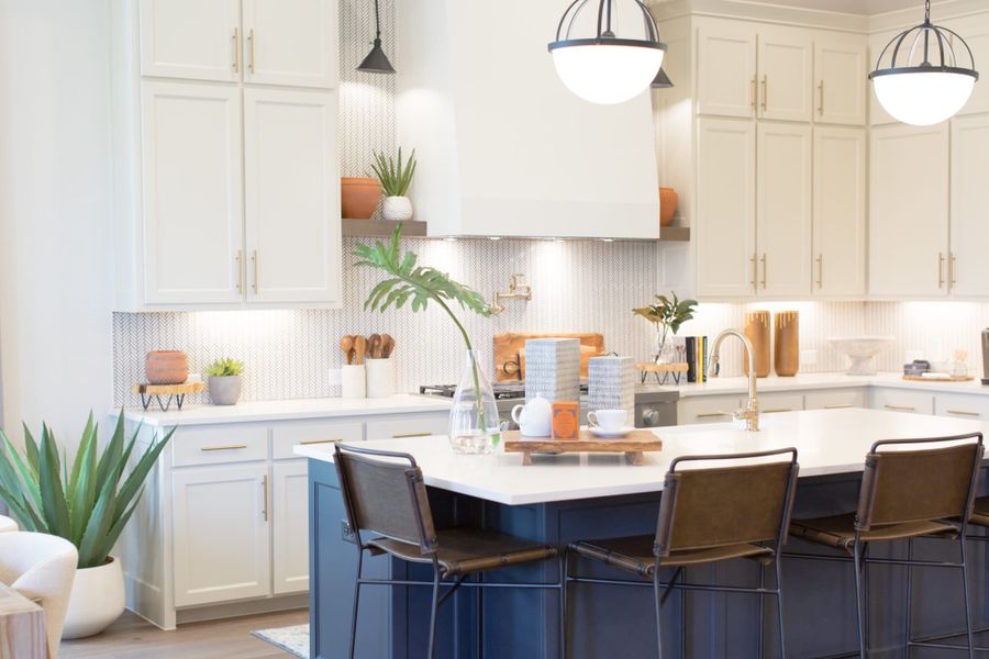 Representative furnished interior of a home built from the 6011 by Tradition Homes in Mustang Lakes, McKinney (Image 4).