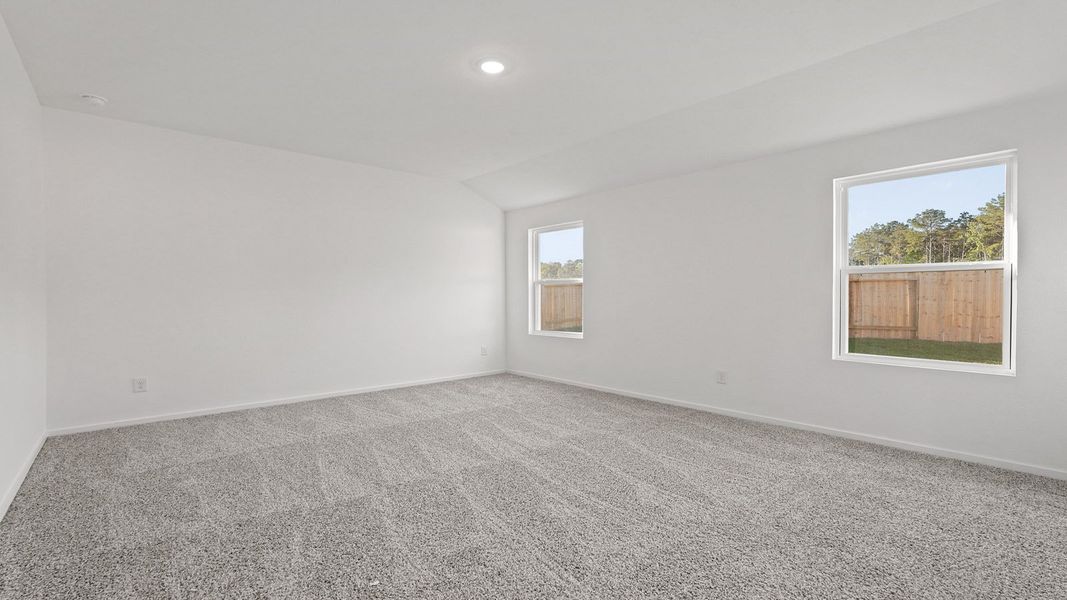 Representative unfurnished interior of a home built from the Lakeway by D.R. Horton in New Waverly Station, New Waverly (Image 21).
