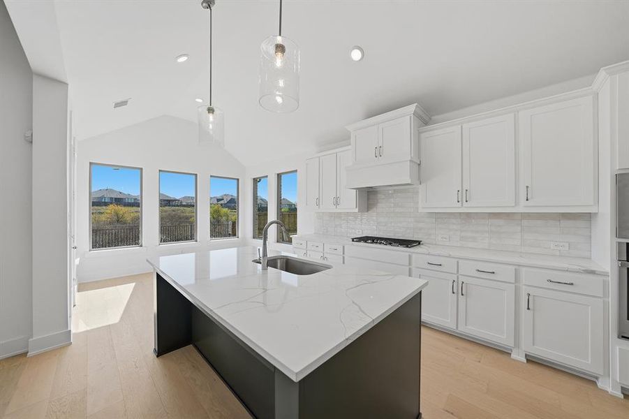 Furnished interior view inside a new home in Devonshire, Forney (Image 7). Furnished interior view inside a new home in Devonshire, Forney (Image 7).