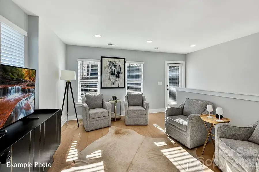 Furnished interior view inside a new home in North End Terraces, Charlotte (Image 16).