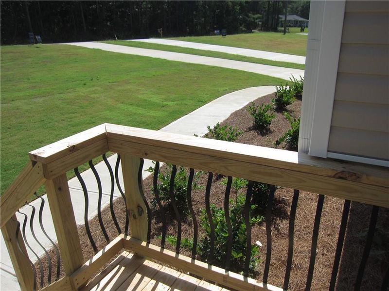 Exterior details and patio area of a home in , Dallas (Image 23).
