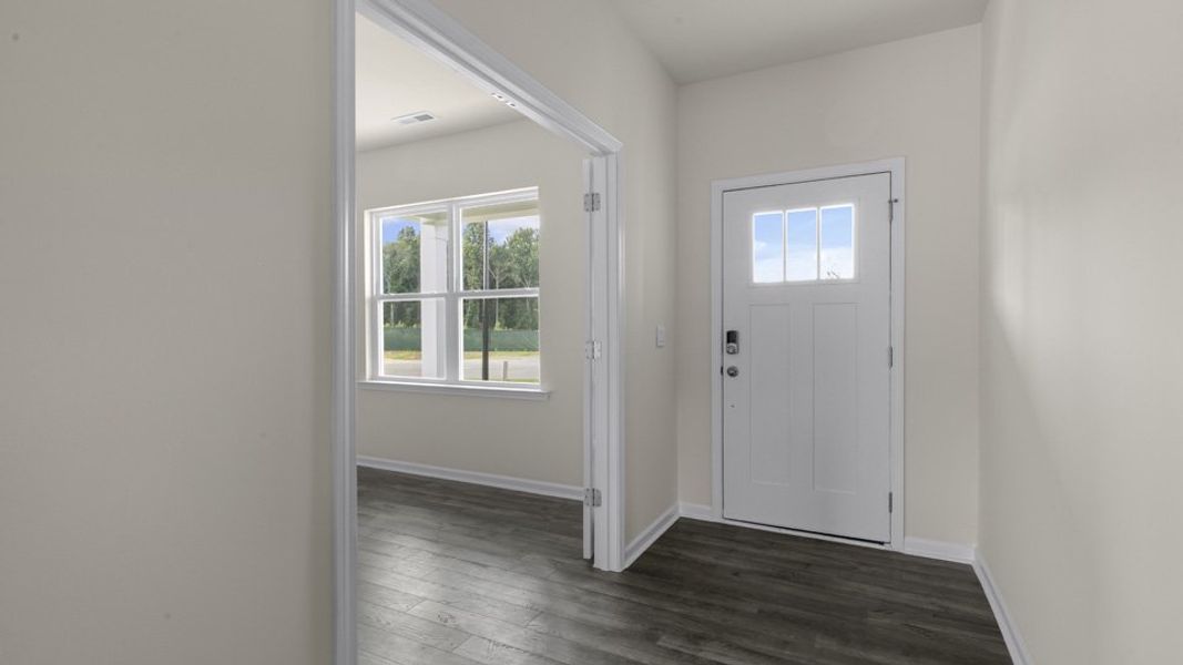 Spacious, unfurnished interior of a new home in Galvins Ridge, Sanford (Image 9). Spacious, unfurnished interior of a new home in Galvins Ridge, Sanford (Image 9).