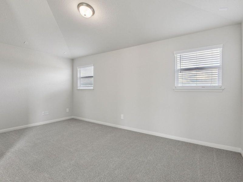 Spacious, unfurnished interior of a new home in Scenic Crest - Premier Series, Boerne (Image 34). Spacious, unfurnished interior of a new home in Scenic Crest - Premier Series, Boerne (Image 34).