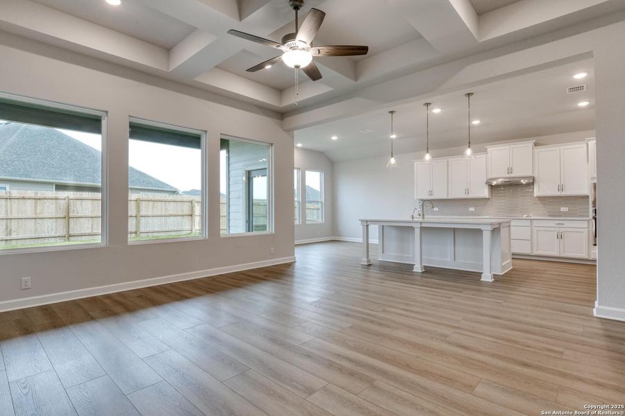 Spacious, unfurnished interior of a new home in The Heritage at Saddlebrook Ranch 70's, Schertz (Image 28). Spacious, unfurnished interior of a new home in The Heritage at Saddlebrook Ranch 70's, Schertz (Image 28).