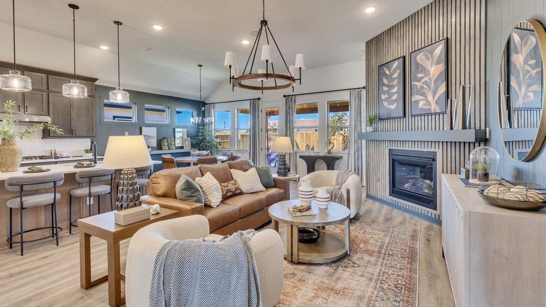 Representative furnished interior of a home built from the Palm by DRB Homes in Carillon, Manor (Image 15). Representative furnished interior of a home built from the Palm by DRB Homes in Carillon, Manor (Image 15).