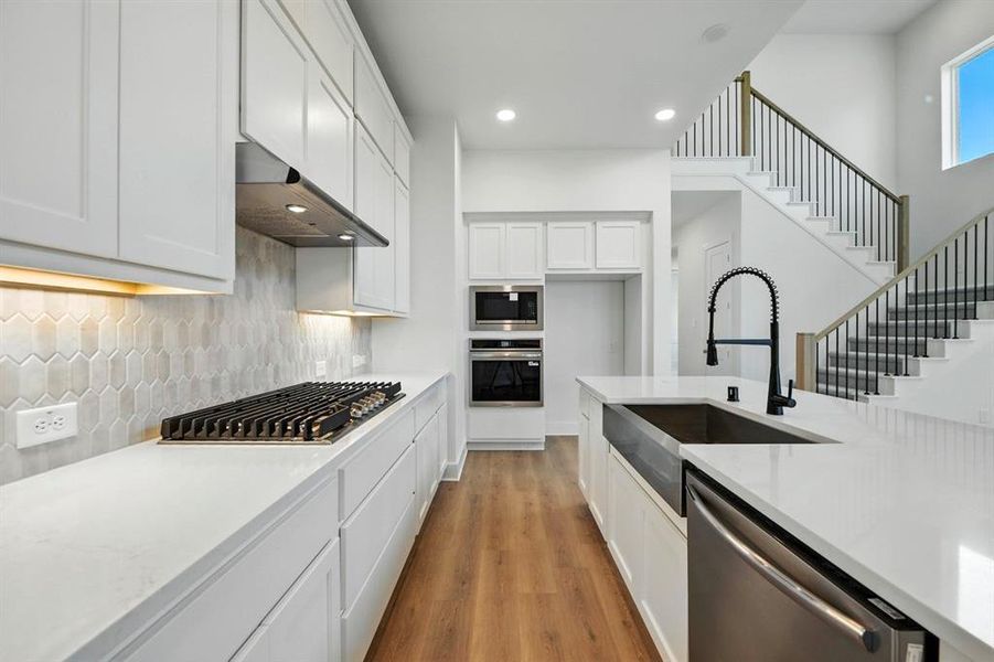 Furnished interior view inside a new home in Treeline, Justin (Image 4).