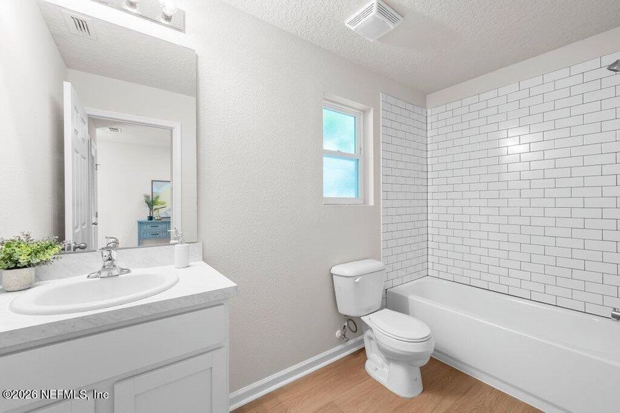 Furnished interior view inside a new home in , Jacksonville (Image 7).