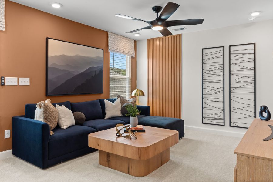Furnished interior view inside a new home in Terrapin, Leland (Image 25).