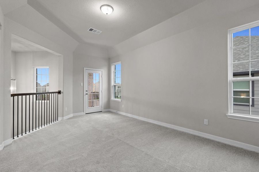 As you make your way upstairs this exceptional game room is a standout feature in this remarkable property, offering a space that combines luxury and fun for all ages.