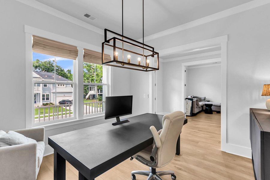 Furnished interior view inside a new home in Fiddler Cove, Mount Pleasant (Image 9).