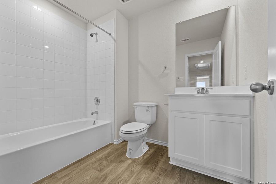 Furnished interior view inside a new home in Swenson Heights, Seguin (Image 6).