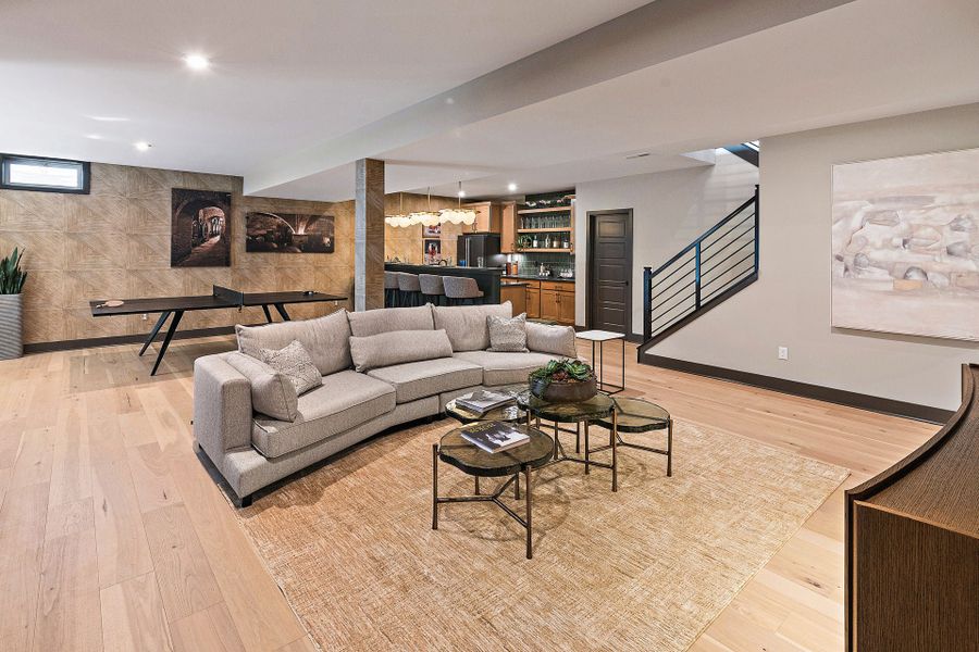 Representative furnished interior of a home built from the Winslow by Fischer Homes in Twin Lakes, Hoschton (Image 23).