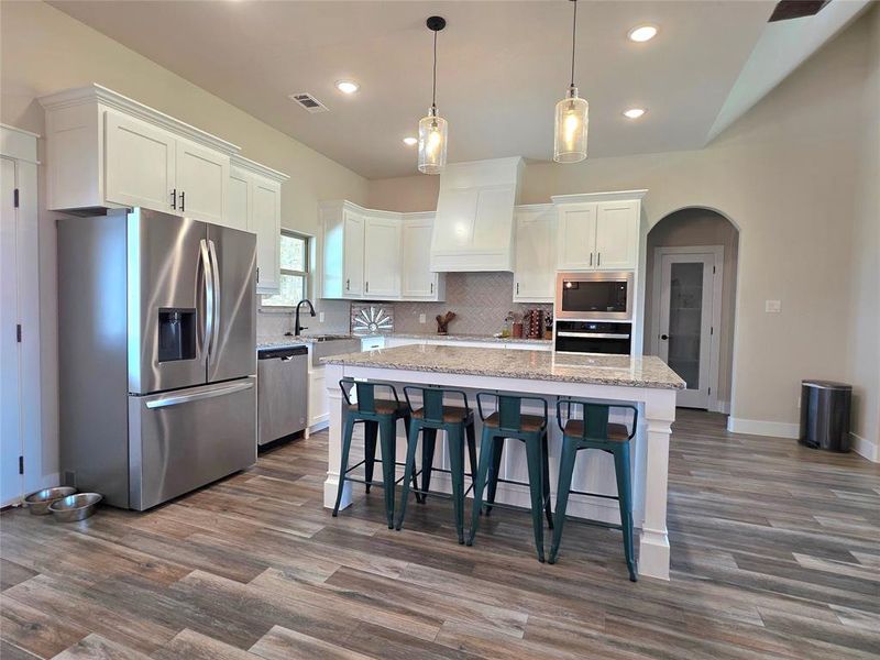 Furnished interior view inside a new home in , Springtown (Image 15).