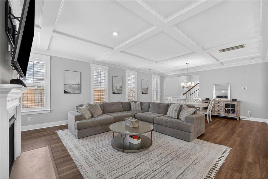 Furnished interior view inside a new home in Lochton, Summerville (Image 18).