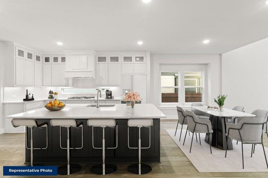 Furnished interior view inside a new home in Marine Creek Ranch, Fort Worth (Image 11).
