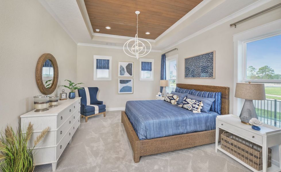 Furnished interior view inside a new home in Seven Pines, Jacksonville (Image 15).