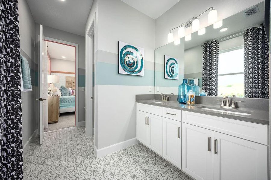 Furnished interior view inside a new home in Wolf Lake Ranch, Apopka (Image 29).