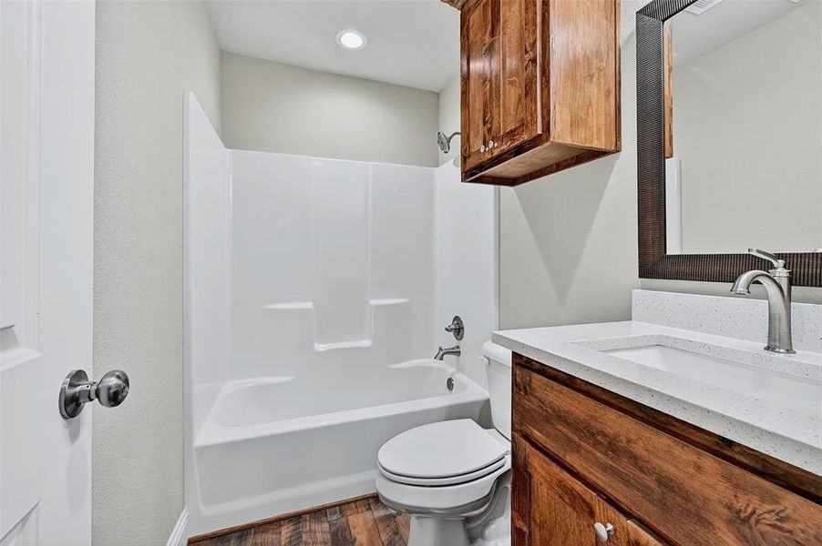 Furnished interior view inside a new home in , Ector (Image 6). Furnished interior view inside a new home in , Ector (Image 6).