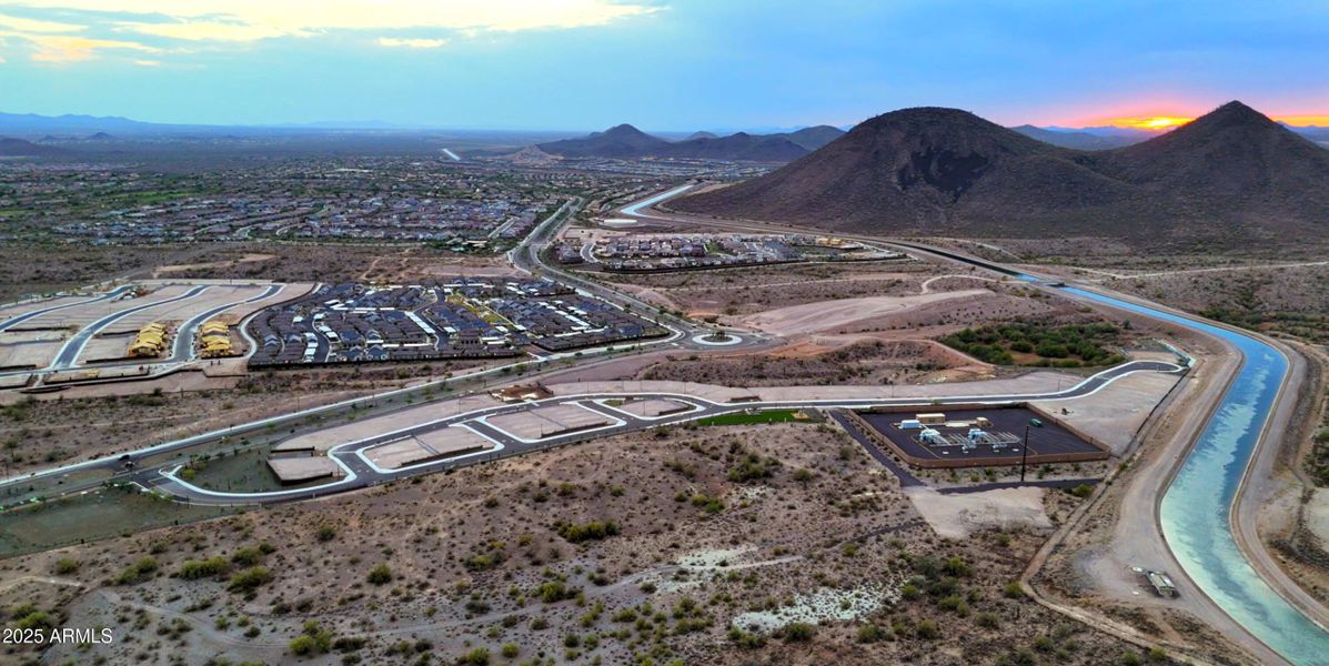 The Buttes at Mystic Drone Video May 202