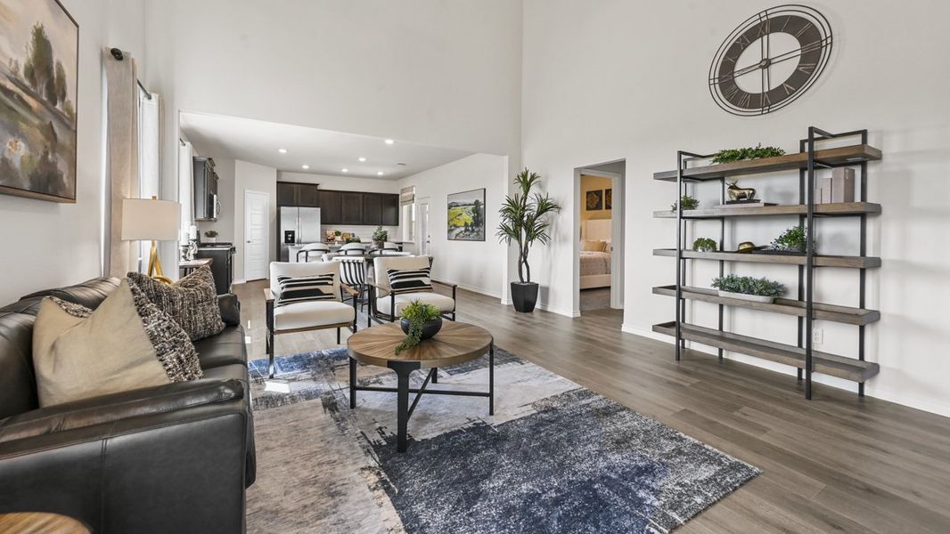 Furnished interior view inside a new home in Bel Air Village, Sherman (Image 3).