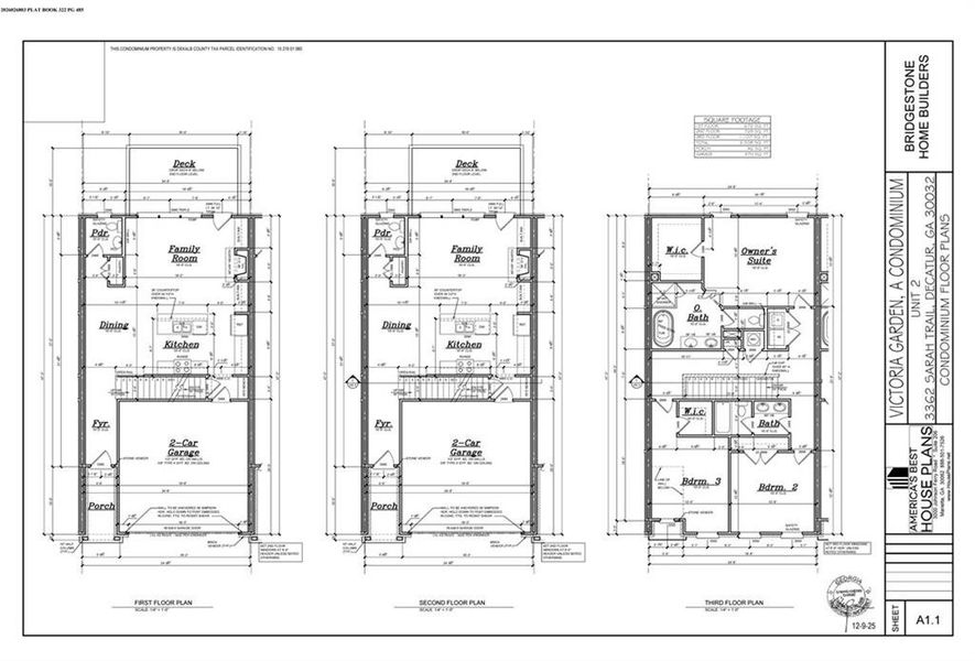 2D floor plan layout of this home in , Decatur, GA (Image 5).