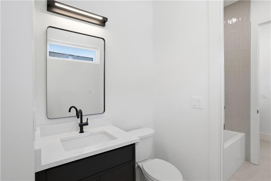 Furnished interior view inside a new home in , Duluth (Image 16).