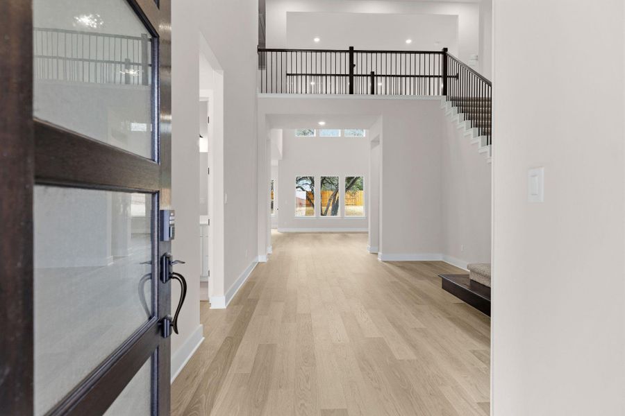 Front Entry & Foyer of Home