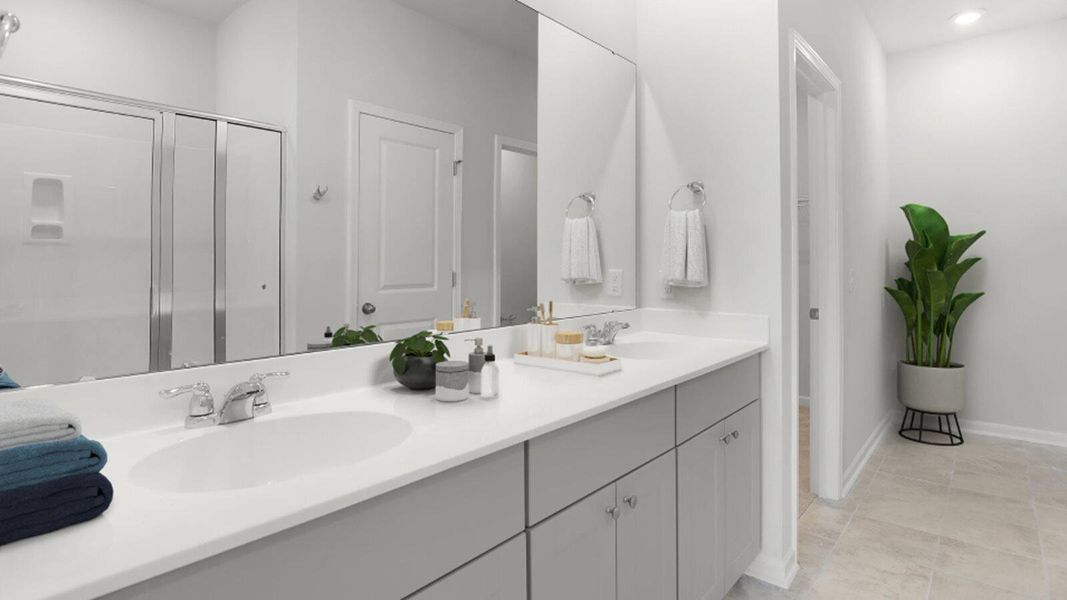 Furnished interior view inside a new home in Sweetgrass at Summers Corner, Summerville (Image 5). Furnished interior view inside a new home in Sweetgrass at Summers Corner, Summerville (Image 5).